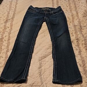 Silver Bootcut Jeans Sz 27